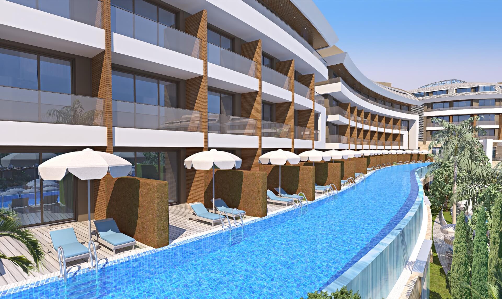 Swim Up Pool